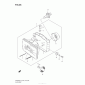 Схема вузла: Фара для Suzuki DR200 DR200SE