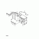 Схема вузла: Акумулятор для Suzuki TS250