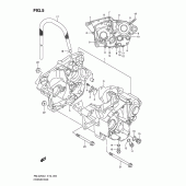 Схема узла: Картер двигателя для Suzuki RM-Z250