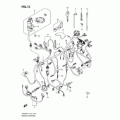 Схема узла: Электропроводка (Gsf650sul1 e21) для Suzuki GSF650 Bandit S