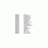 Схема вузла: Розшифровка кольору для Suzuki TS185