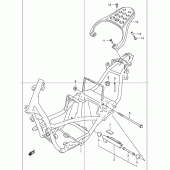 Схема вузла: Рама для Suzuki UC150 Epicuro