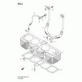 Схема узла: Цилиндр для Suzuki GSX1400
