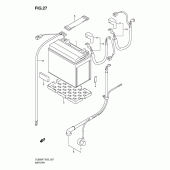 Схема вузла: Акумулятор для Suzuki DL650 V-Strom