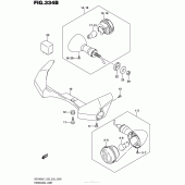Схема вузла: Turnsignal Lamp (Vzr1800Bzl7 E03) для Suzuki VZR1800 Boulevard M109R BOSS