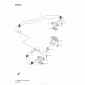 Схема узла: Система индукции воздуха для Suzuki VL1500 Boulevard C90T B.O.S.S