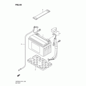 Схема вузла: Акумулятор (Gsf650sal2 e21) для Suzuki GSF650 Bandit S