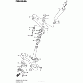 Схема вузла: Рульова траверса для Suzuki VZ1500 Boulevard M90