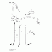 Схема узла: Руль & Тросики (Vlr1800tl1 e19) для Suzuki VLR1800 Intruder C1800R/ Boulevard C109R