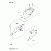 Схема узла: Боковые панели (Ags,agt) для Suzuki GSX-R600