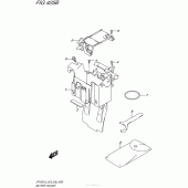 Схема вузла: Кріплення акумулятора (Sfv650L5 E28) для Suzuki SFV650 Gladius