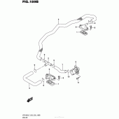Схема вузла: Система індукції повітря (Vzr1800Bzl7 E03) для Suzuki VZR1800 Boulevard M109R BOSS
