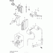 Схема вузла: Електроустаткування (Vl800Tl3 E03) для Suzuki VL800 Boulevard C50C