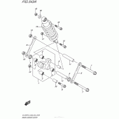 Схема вузла: Важіль прогресії для Suzuki VL1500 Boulevard C90T