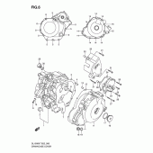 Схема узла: Крышки картера для Suzuki DL1000 V-Strom