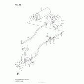 Схема узла: Система вентиляции бензобака (Gsx1300R L2 E33) для Suzuki GSX1300 Hayabusa