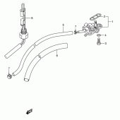 Схема вузла: Паливний кран Suzuki SV650