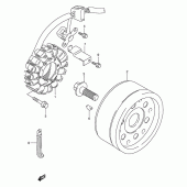Схема вузла: Статор & Ротор Suzuki VZ800 Marauder