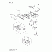 Схема вузла: Speedometer (Vz800L4 E03) для Suzuki VZ800 Boulevard M50