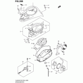 Схема вузла: Спідометр (Vl800ck7/ck8) для Suzuki VL800 Boulevard C50T