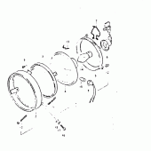 Схема вузла: Фара (E26, e39) для Suzuki DR400