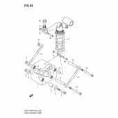 Схема вузла: Важіль прогресії для Suzuki GSX-R1000