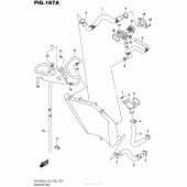 Схема вузла: Патрубок системи охолодження для Suzuki GSX-R600
