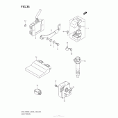 Схема узла: Электрооборудование (Gsx-R600L3 E28) для Suzuki GSX-R600