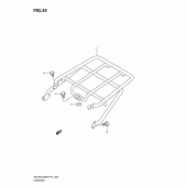 Схема узла: Багажник (En125-2a) для Suzuki EN125