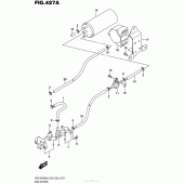 Схема вузла: Система вентиляції бензобака (Gsx1300Ral6 E33) для Suzuki GSX1300 Hayabusa