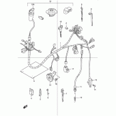 Схема вузла: Електропроводка для Suzuki DR250