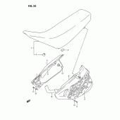 Схема вузла: Бічні панелі для Suzuki RMX250
