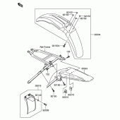 Схема вузла: Крило для Suzuki RM-Z250