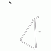 Схема вузла: Підставка для Suzuki RM-Z250