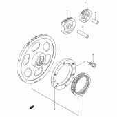Схема вузла: Привод стартера для Suzuki VS800 Boulevard S50