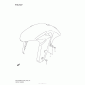 Схема узла: Переднее крыло (Gsx-R1000Zl3 E33) для Suzuki GSX-R1000