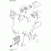 Схема узла: Электрооборудование (Dl1000Al5 E33) для Suzuki DL1000 V-Strom
