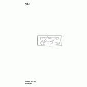 Схема узла: Ремкомплект прокладок двигателя для Suzuki GS500