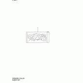 Схема вузла: Ремкомплект прокладок двигуна для Suzuki DR200 DR200SE