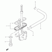 Схема вузла: Паливний кран Suzuki DF200