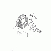 Схема вузла: Статор & Ротор для Suzuki RM100