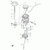 Схема вузла: Карбюратор для Suzuki DF125