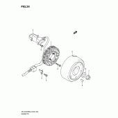 Схема вузла: Статор & Ротор для Suzuki DR-Z400 DR-Z400SM