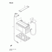 Схема вузла: Акумулятор (Gsx650fl1 e21) для Suzuki GSX650