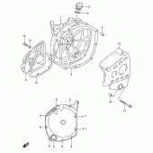 Схема вузла: Кришки картера для Suzuki RF600