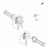 Схема вузла: Пульт управління рульовий для Suzuki GSX-R1100