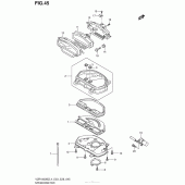Схема вузла: Speedometer (Vzr1800Bzl4 E03) для Suzuki VZR1800 Boulevard M109R BOSS