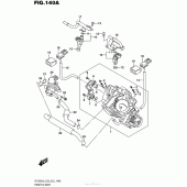 Схема вузла: Throttle Body (Vz1500L6 E28) для Suzuki VZ1500 Boulevard M90
