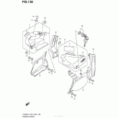 Схема узла: Боковые панели (Vl800Tl3 E03) для Suzuki VL800 Boulevard C50T