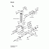 Схема вузла: Suspension ignition coil для Suzuki RM-Z250